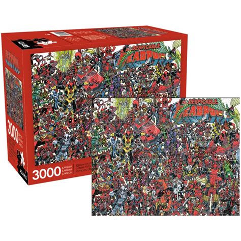 Marvel Despicable Deadpool Aquarius Puzzle 3000 Pieces