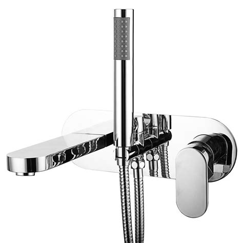 Elite Wall Mounted Bath Shower Mixer Tap Shower Kit