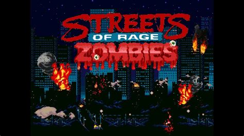 Openbor Games Streets Of Rage Zombies Playthrough Live Stream