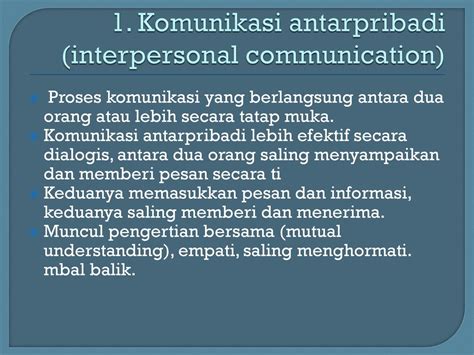 Komunikasi Indria Hapsari Ppt Download