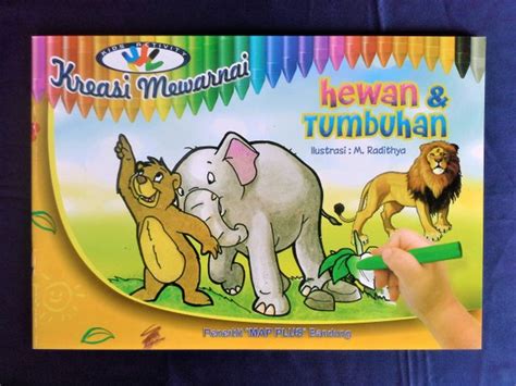 Jual Kreasi Mewarnai Hewan dan Tumbuhan di Lapak niki toko buku pilihan ...