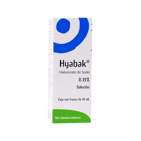 HYABAK HIALURONATO DE SODIO 0 15 SOL OFT 10 ML Flosamed