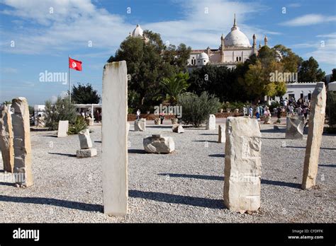 Byrsa Hill St Louis Cathedral And Scattered Punic Ruins Carthage