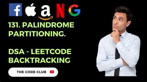 Palindrome Partitioning Leetcode Medium Data Structures And