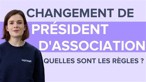 Changement de président d association quelles sont les règles YouTube