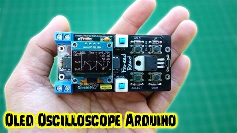 Membuat OLED Oscilloscope Arduino By RADIOPENCH YouTube