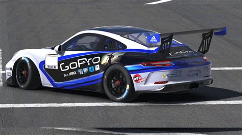 Gopro Porsche 911 Gt3 Cup By Stephane Parent Trading Paints