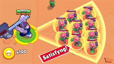 100 Super Satisfying In Brawl Stars Funny Moments And Glitches And Fails