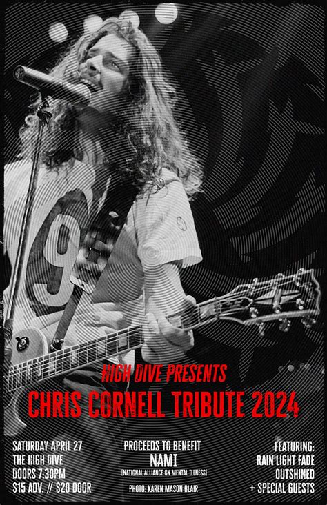 CHRIS CORNELL TRIBUTE 2024 Tickets at High Dive in Seattle by High Dive | Tixr