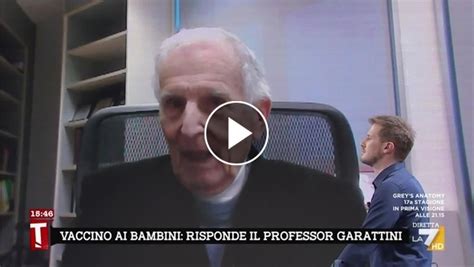 Vaccino Ai Bambini Le Priorit Del Prof Garattini Prima Ci Sono Gli