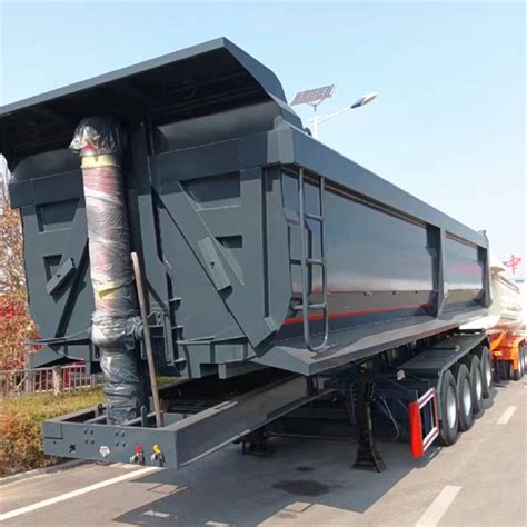 Best Price U Shape Hydraulic Cylinder Rear End Side Dump Tipping Tipper