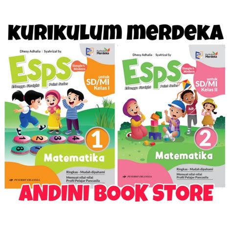 Jual Buku Esps Matematika Kelas Sd Mi Kurikulum Merdeka Shopee