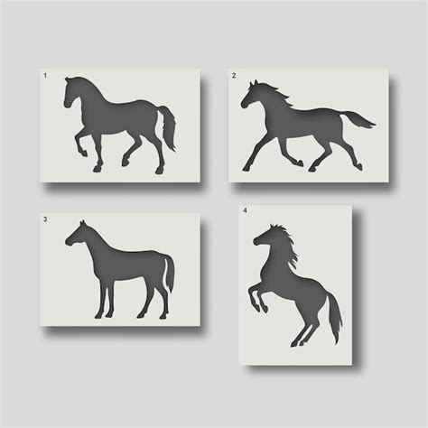 Horse Stencil - Etsy