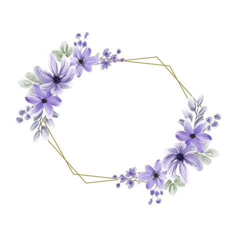 Purple Flower Crown Transparent