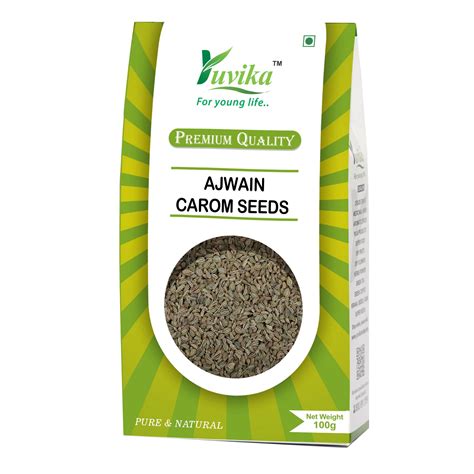 Ajwain Carum Copticum Carom Seeds 100g