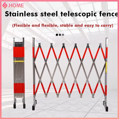 Stainless Steel Telescopic Guardrail Safety Construction Fence