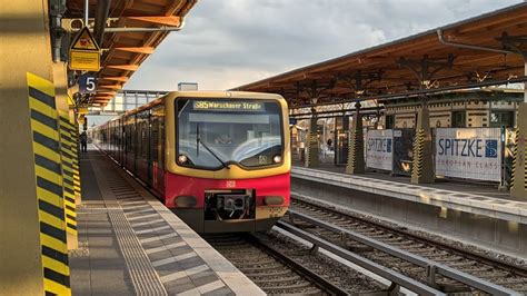 S Bahn Berlin Mitfahrt in der BR481 Mod auf der S85 von Schöneweide