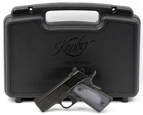 Kimber Super Carry Ultra Hd 45 Acp Pistol Used In Good Condition With Box