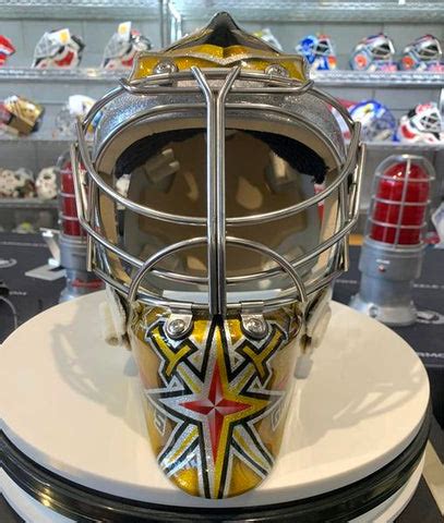 New Arrival: Logan Thompson Signed Goalie Mask Las Vegas Golden Knight ...