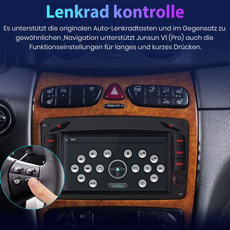 Car Autoradio Android Gps Pour Mercedes Benz C Klasse W W Navi