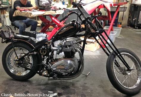 Old School Bsa Choppers Webbikeworld