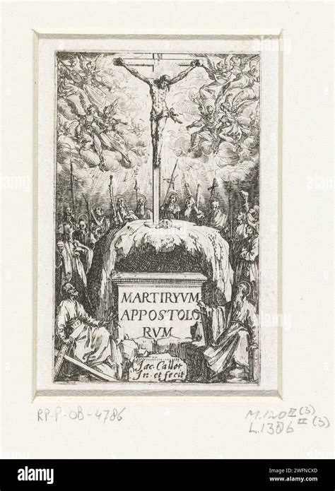 Title Print For The Print Series De Kleine Apostelen The Martyrdom