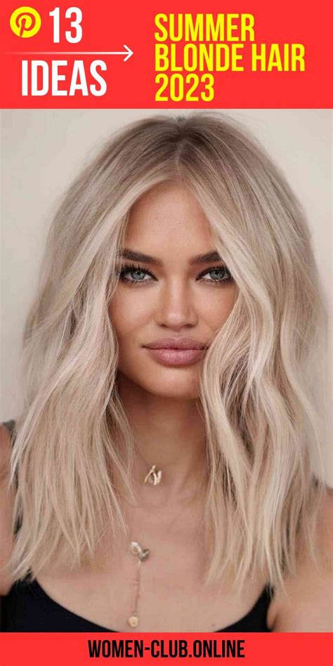 Summer Blonde Hair Embrace The Bright And Radiant Look