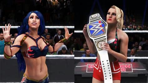 Wwe 2k20 Lacey Evans Vs Sasha Banks [for The Sd Womens Champion