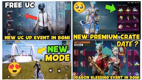 Bgmi Free Uc Event Next Premium Crate Leaks Bgmi Valentine Mode