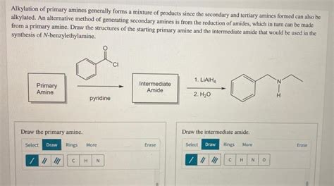 Solved Alkylation Of Primary Amines Generally Forms A