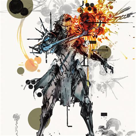 Metal Gear Solid Art Yoji Shinkawa