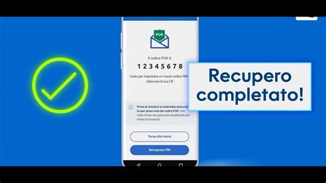 Come Recuperare Il Codice Puk Della Cie Comefare Youtube