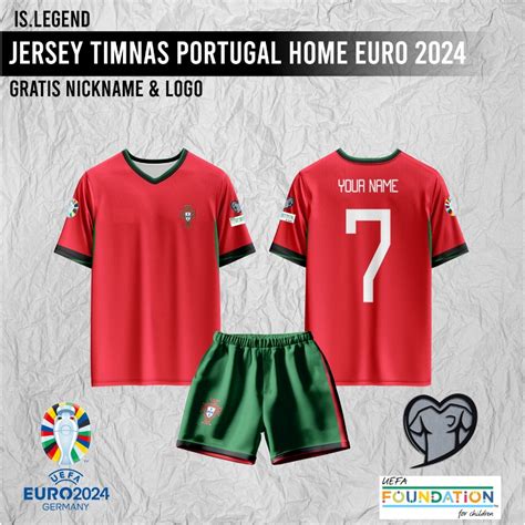 Jual Jersey Timnas Portugal Home Dan Away Free Nickname Dan Nomor