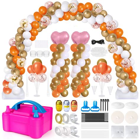 Balloon Arch Kit With Balloon Pump Electric9ft Tall And 10ft Wide