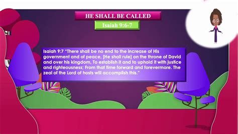 He Shall Be Called Isaiah 96 7 Youtube