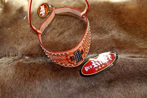 Horse Show Bridle Western Leather Barrel Racing Tack Rodeo Noseband