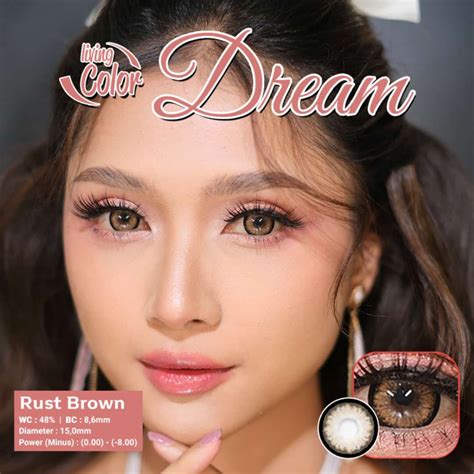 Jual Softlens Dream Living Color Mm Normal Gratis Tempat Soflens