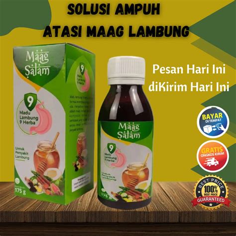 Jual Maag Salam Herbal DHI Kumadu Kunyit Maag Kronis Madu Obat Maag