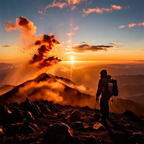 At the summit of Mount Fuji in Japan by 張博程 - Playground