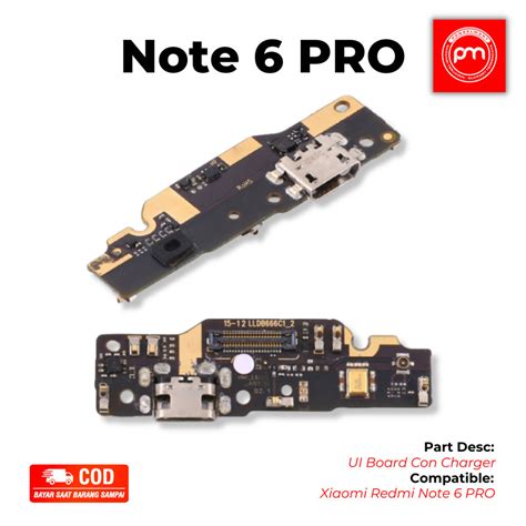 Jual Ui Board Connector Charger Xiaomi Redmi Note Pro Shopee Indonesia