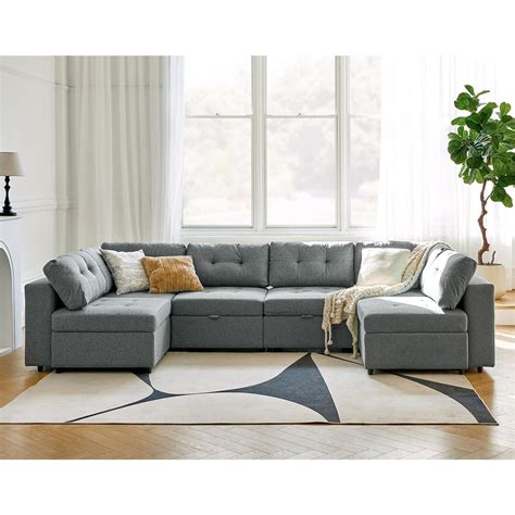 Modular Couches and Sofas Sectional with Storage L Shaped Sectional ...