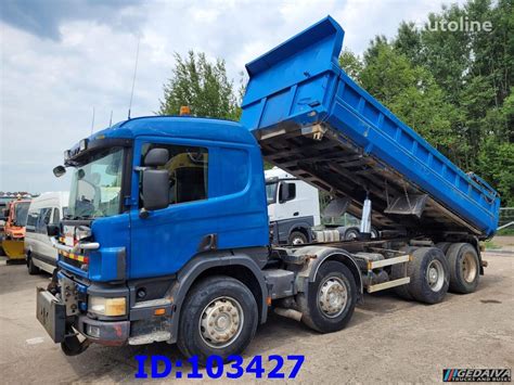 Scania X Manual Big Axle Full Steel Dump Truck For Sale