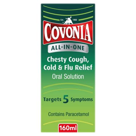 Covonia All In One Chesty Cough Cold Flu Relief Oral Solution Ml