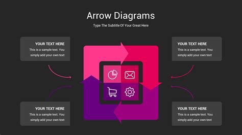 Arrow Diagrams Animated Powerpoint Presentation, Presentation Templates