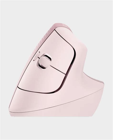 Buy Logitech Lift Vertical Ergonomic Mouse Pink In Qatar Alaneesqatar Qa