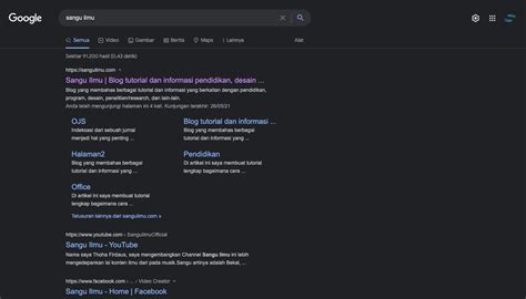 Cara Mengubah Tema Gelap Di Google Penelusuran Sangu Ilmu