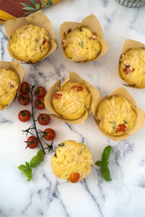 Tomato Basil Parmesan Muffins Divalicious Recipes