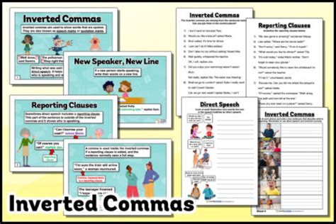 Inverted Commas Activity Pack Resources For Teachers