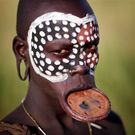 Mursi Tribe Lip Plates