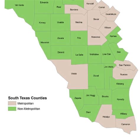 Map Of South Texas Counties - Cape May County Map